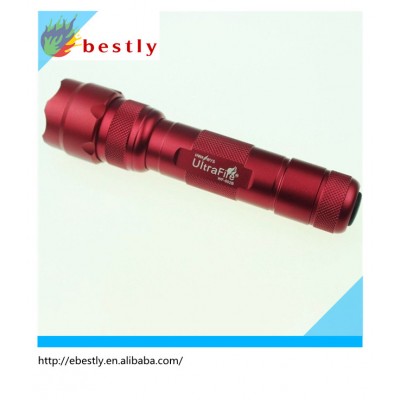 Popular long lighting distance flashlight with great price ultrafire flashlight