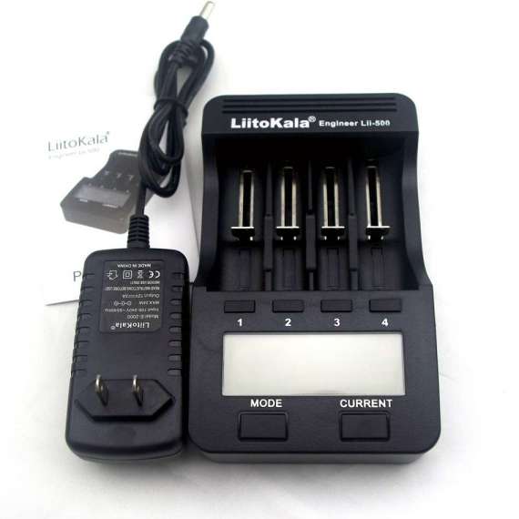 2016 original Liitokala lii-500 High quality charger for 4 slots intelligent lithium battery LittoKala charger LittoKala Lii-500